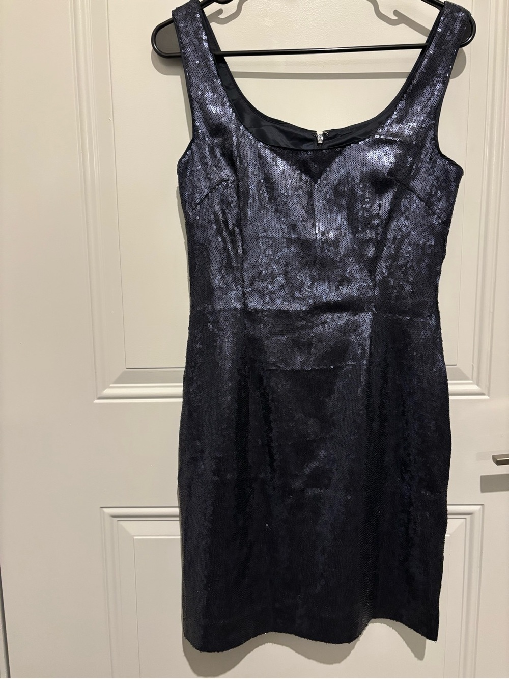Banana Republic Women’s Navy Sequin Sheath Dress
